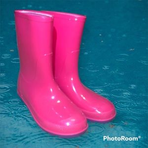 ☔️Kids Size 2-3 Pink Rain Boots☔️